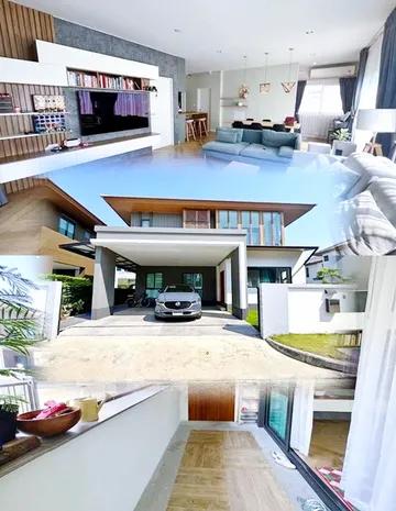 จัดเต็ม 80ตร.วา. คฤหาสน์แสนสิริ2 ชั้น รร.นานาชาติแ