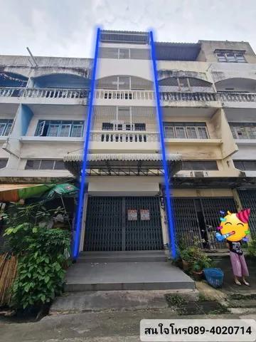 ขายอาคารพาณิชย์ เหมาะทำ office  โซนบางบอน ซ.เอกชัย