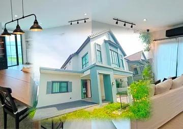 ตลาดประชาอุทิศ90 3กม.บ้านเดี่ยวหรูสุด ติดโซล่าเซลล