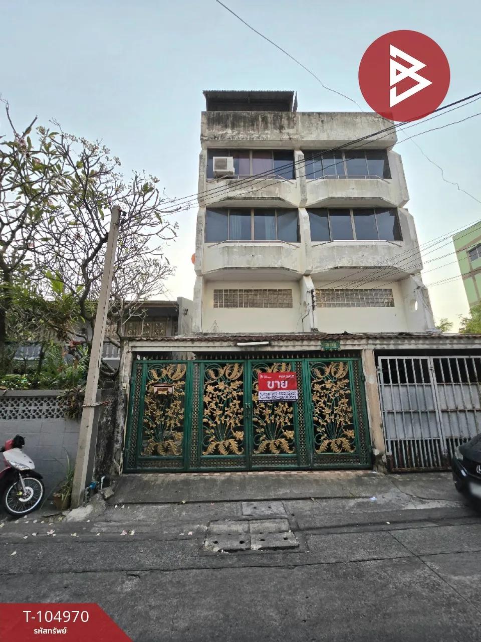 ขายอาคารพาณิชย์ 4 ชั้น ประชาอุทิศ 45 ราษฏร์บูรณะ กรุงเทพมหานคร