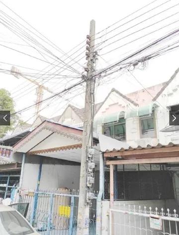 ตลาดปัฐวิกรณ์ 1.6 กม. MRT คู้บอน ทาวเฮ้าส์ 2 ชั้น 