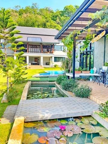 poolv1ไร่ 350-450ตรม ให้เช่าคฤหาสน์พูลวิลล่า 1-2หล