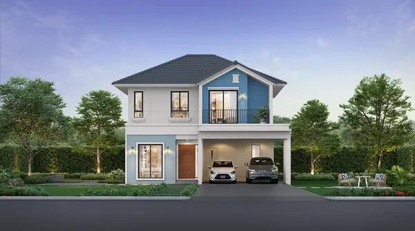 บ้านนิรติ ศรีวารี-บางนา เเบบ Arlington