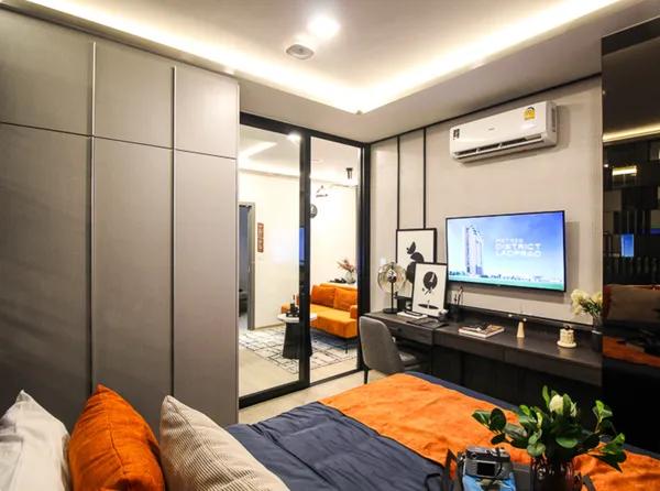ขายคอนโด ทำเลดี  METRIS DISTRICT LADRRAO