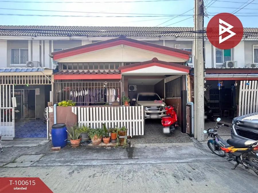 ขายทาวน์เฮ้าส์ หมู่บ้านพฤกษา59/2 สุขุมวิท-บางปู ท้ายบ้านใหม่ สมุทรปราการ