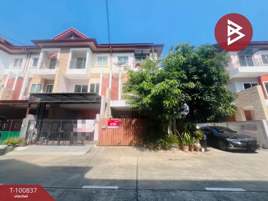 ขายทาวน์โฮม 3 ชั้น หมู่บ้านสุขนิเวศน์6 ประชาอุทิศ33 ทุ่งครุ กรุงเทพมหานคร