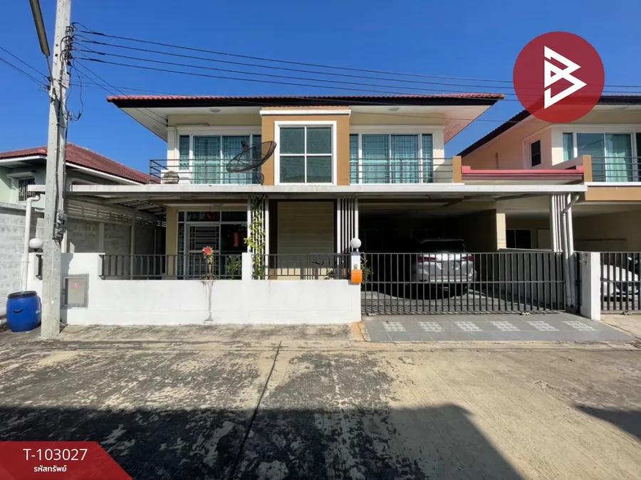 ขายบ้านแฝด หมู่บ้านเด่นชัยพลัส ซอยมังกร แพรกษาใหม่ สมุทรปราการ