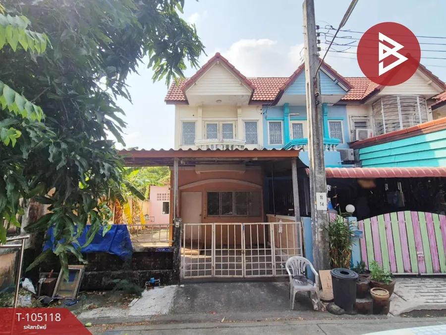 ขายทาวน์เฮ้าส์ หมู่บ้านเพชรทวีสุข เพชรเกษม106 หนองแขม กรุงเทพมหานคร
