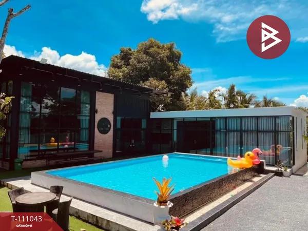 ขายบ้านเดี่ยวสไตล์รีสอร์ท เนื้อที่ 2 งาน 51.8 ตร.วา ขลุง จันทบุรี