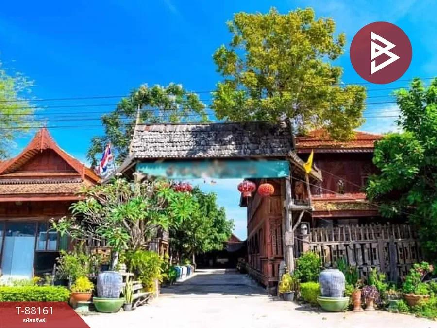 ขายบ้านเดี่ยวทรงไทย เนื้อที่ 1 ไร่ 3 งาน 14 ตารางวา ศรีประจันต์ สุพรรณบุรี