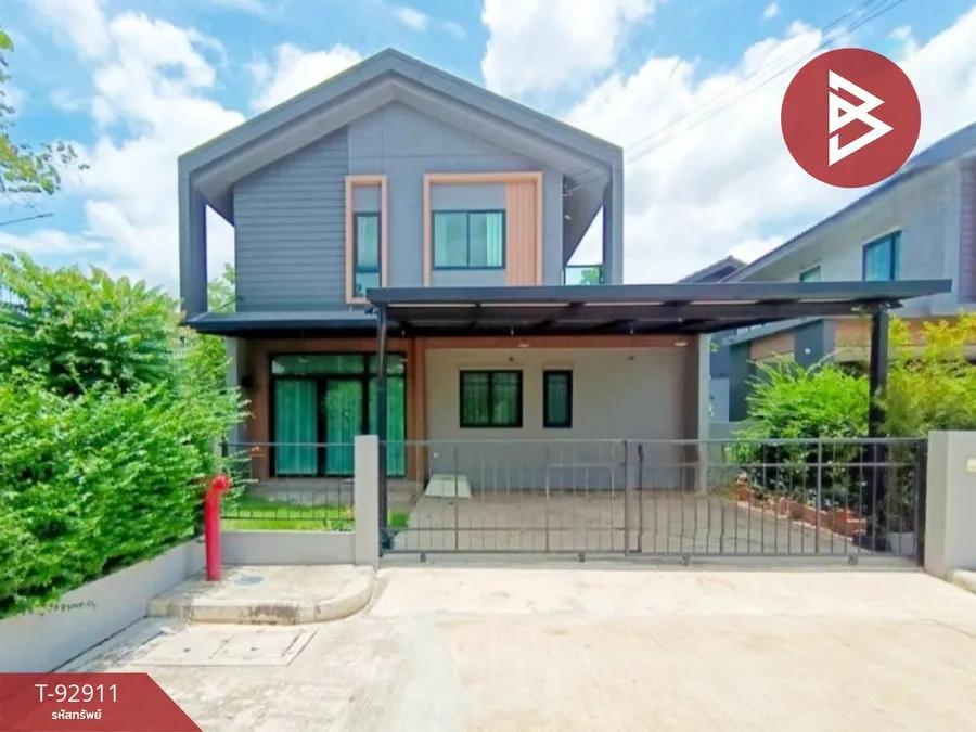 ขาย/เช่า บ้านเดี่ยว หมู่บ้านคณาสิริ ราชพฤกษ์ 346 ปทุมธานี พร้อมเข้าอยู่