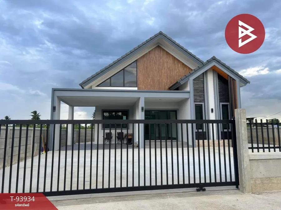 ขายบ้านเดี่ยวชั้นเดียว เนื้อที่ 87.4 ตร.วา โพธาราม ราชบุรี