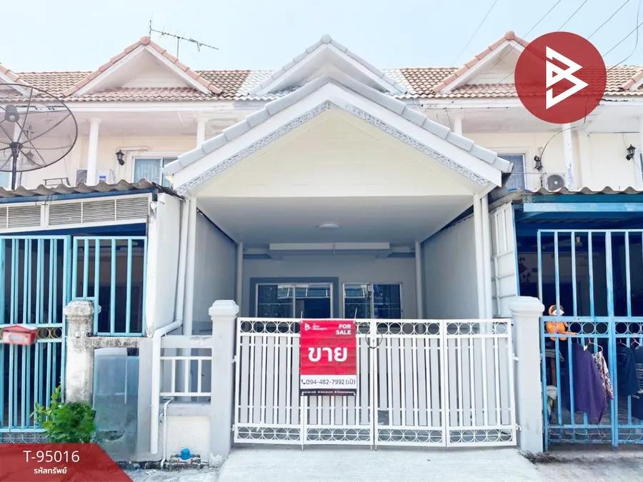 ขายทาวน์เฮ้าส์ หมู่บ้านพุฒสีวิลล่า 5 แพรกษา สมุทรปราการ พร้อมเข้าอยู่