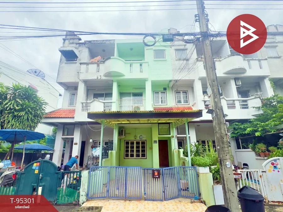 ขายด่วนทาวน์โฮม หมู่บ้านแฮปปี้แลนด์วิลล์ ลาซาล 32 กรุงเทพมหานคร ทำเลดี