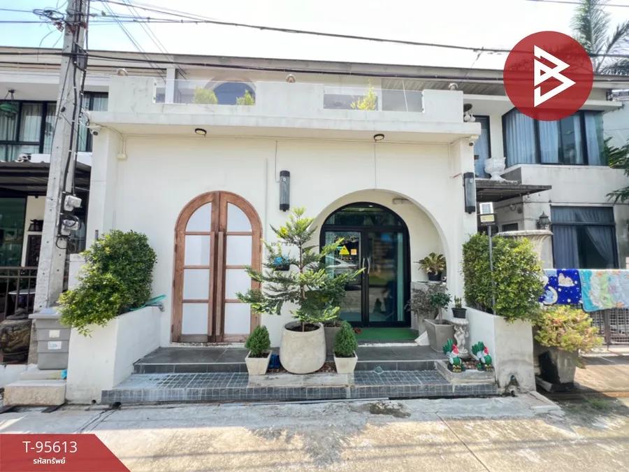 ขายทาวน์เฮ้าส์ หมู่บ้านเดอะวิลล่า บางบัวทอง (The Villa Bangbuathong) นนทบุรี