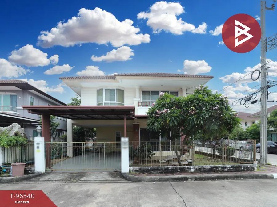 ขายบ้านเดี่ยว หมู่บ้านศุภาลัยวิลล์ สุขุมวิท-แพรกษา สมุทรปราการ หลังมุม
